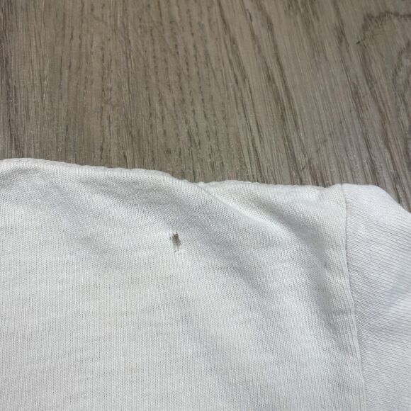 Vintage Stussy Shirt Mens Extra Large White Stick Man Graphic Made USA 90s - Picture 3 of 16